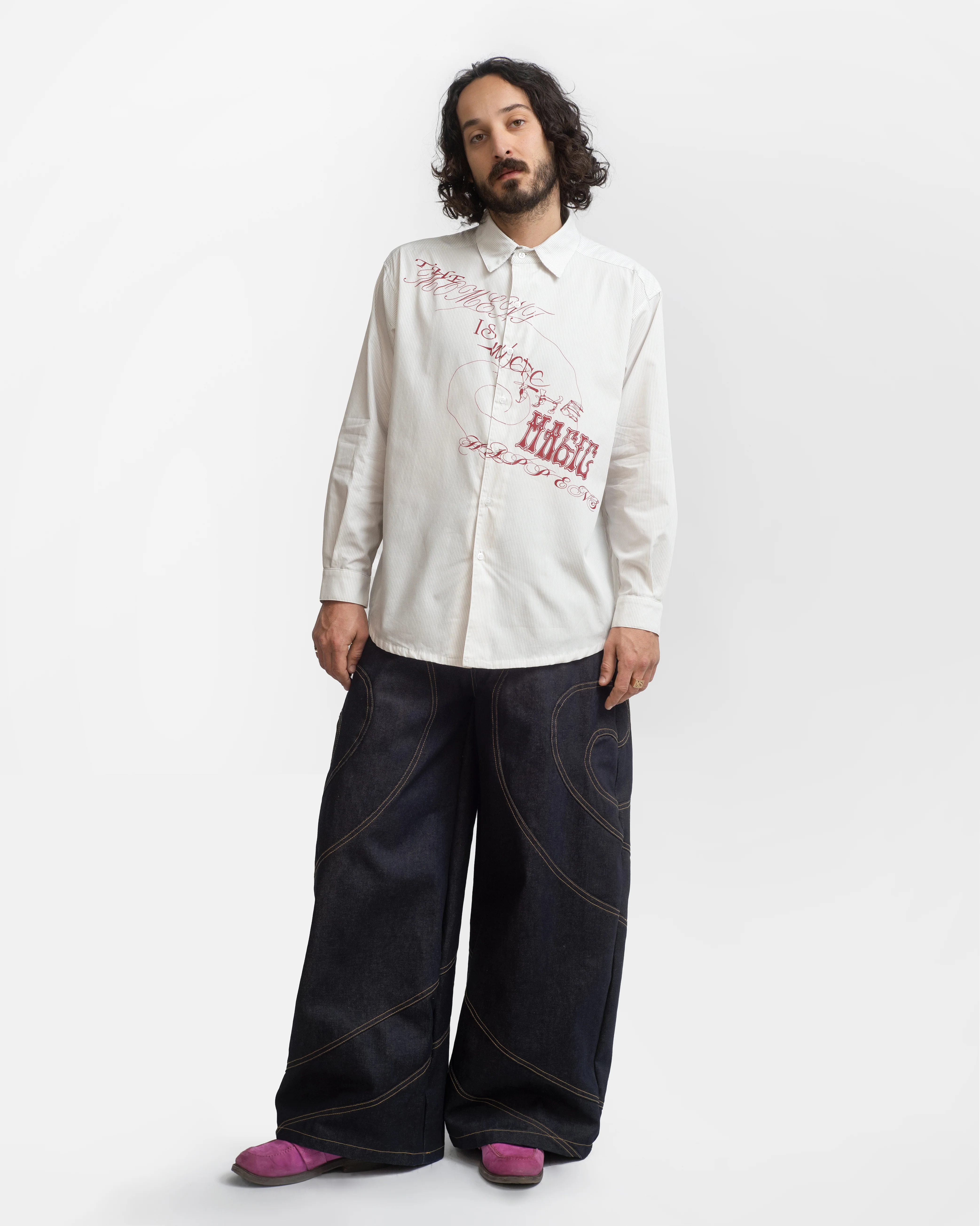 BE HERE NOW! BUTTON UP - Image 2