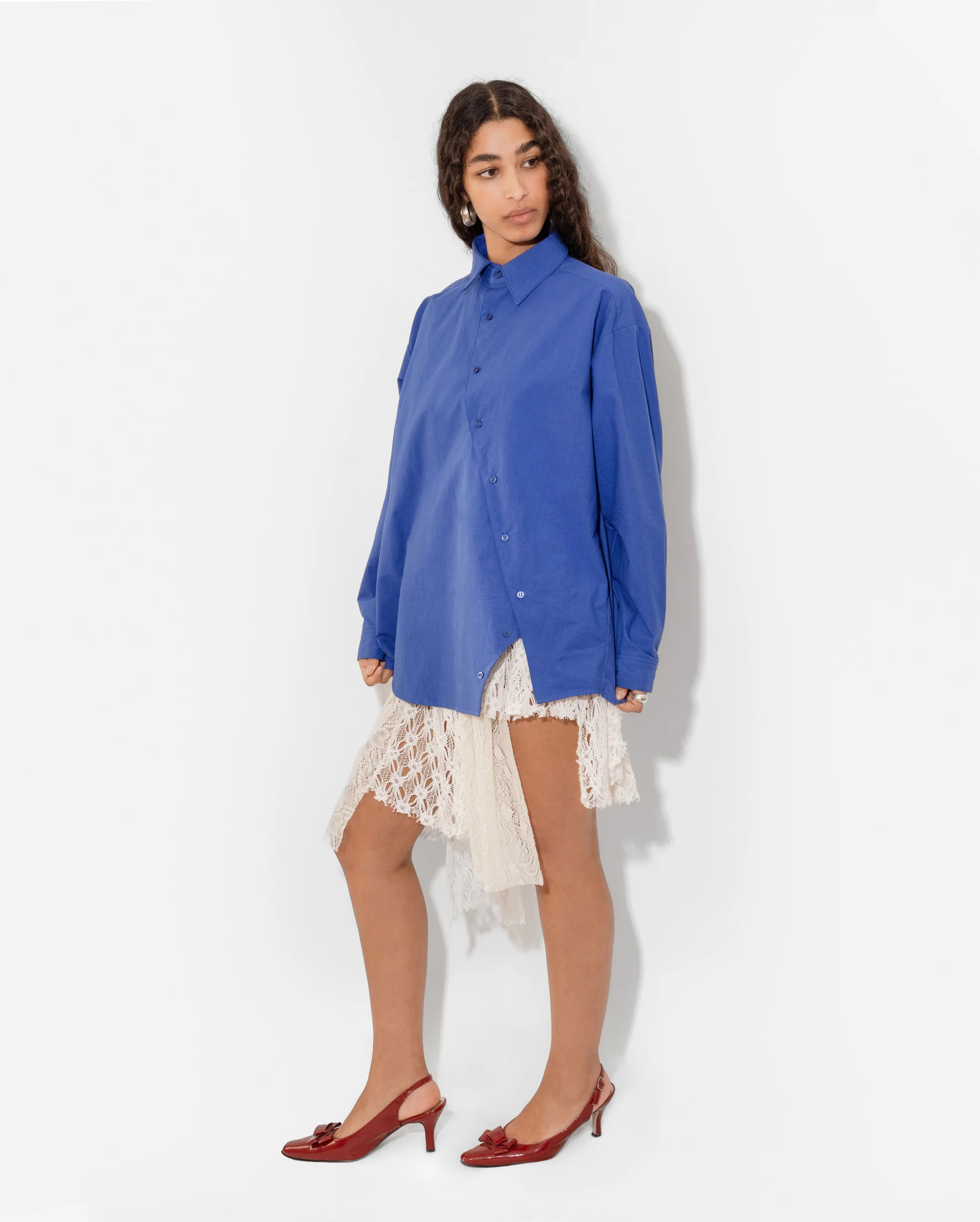 COSMO BUTTON UP IN LAPIS - Image 4