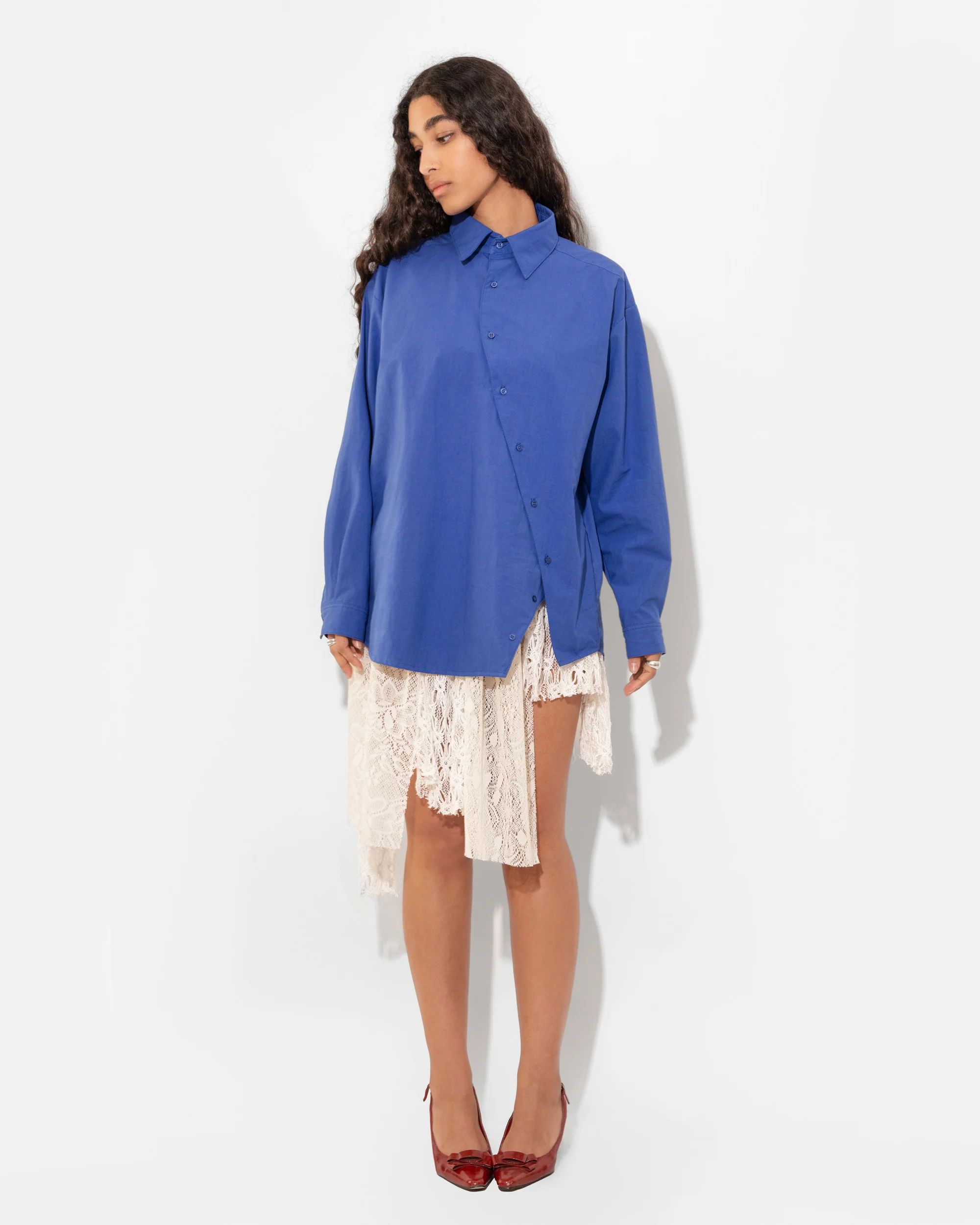 COSMO BUTTON UP IN LAPIS - Image 6