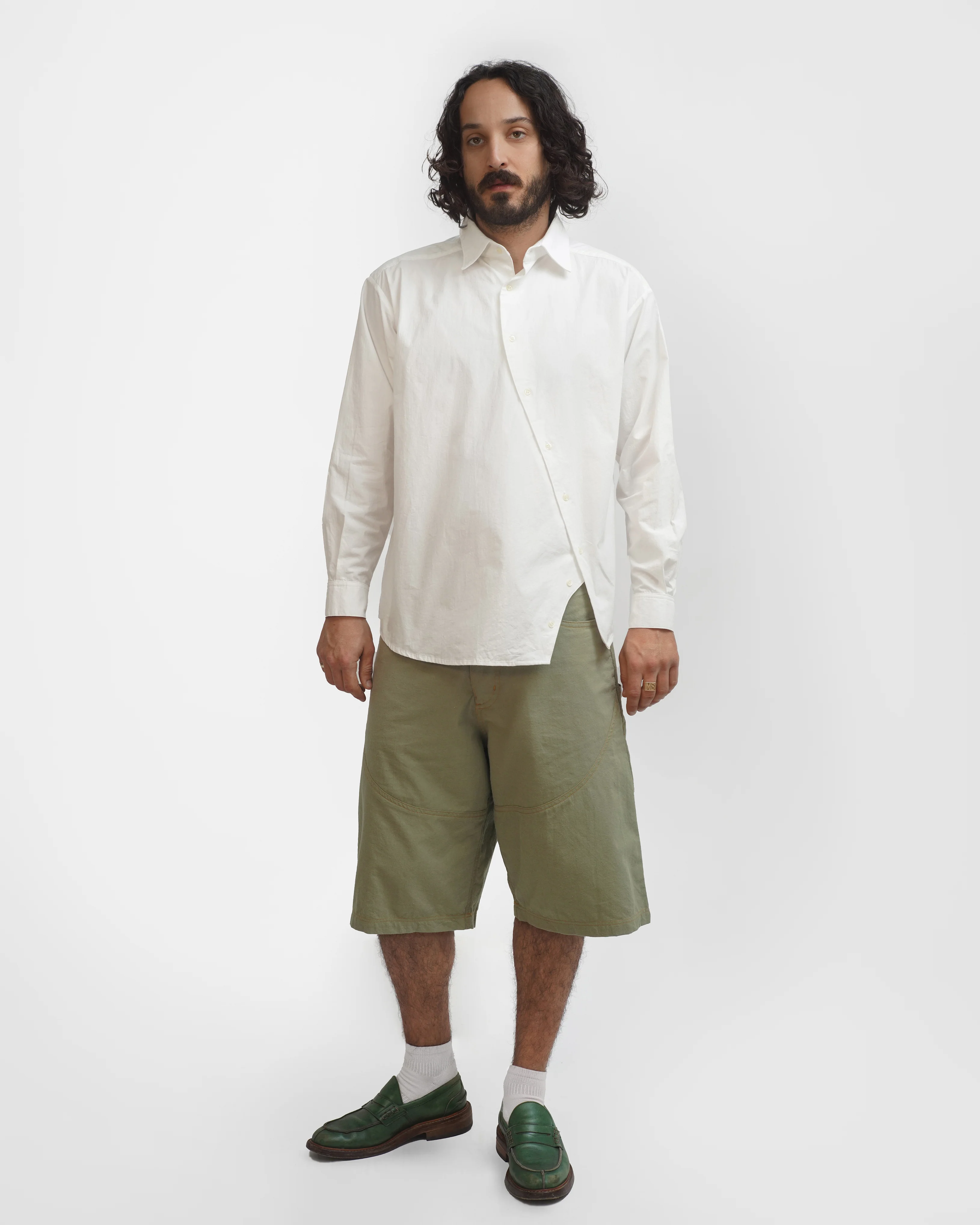 LEO SHORTS IN SOFT MOSS - Image 4