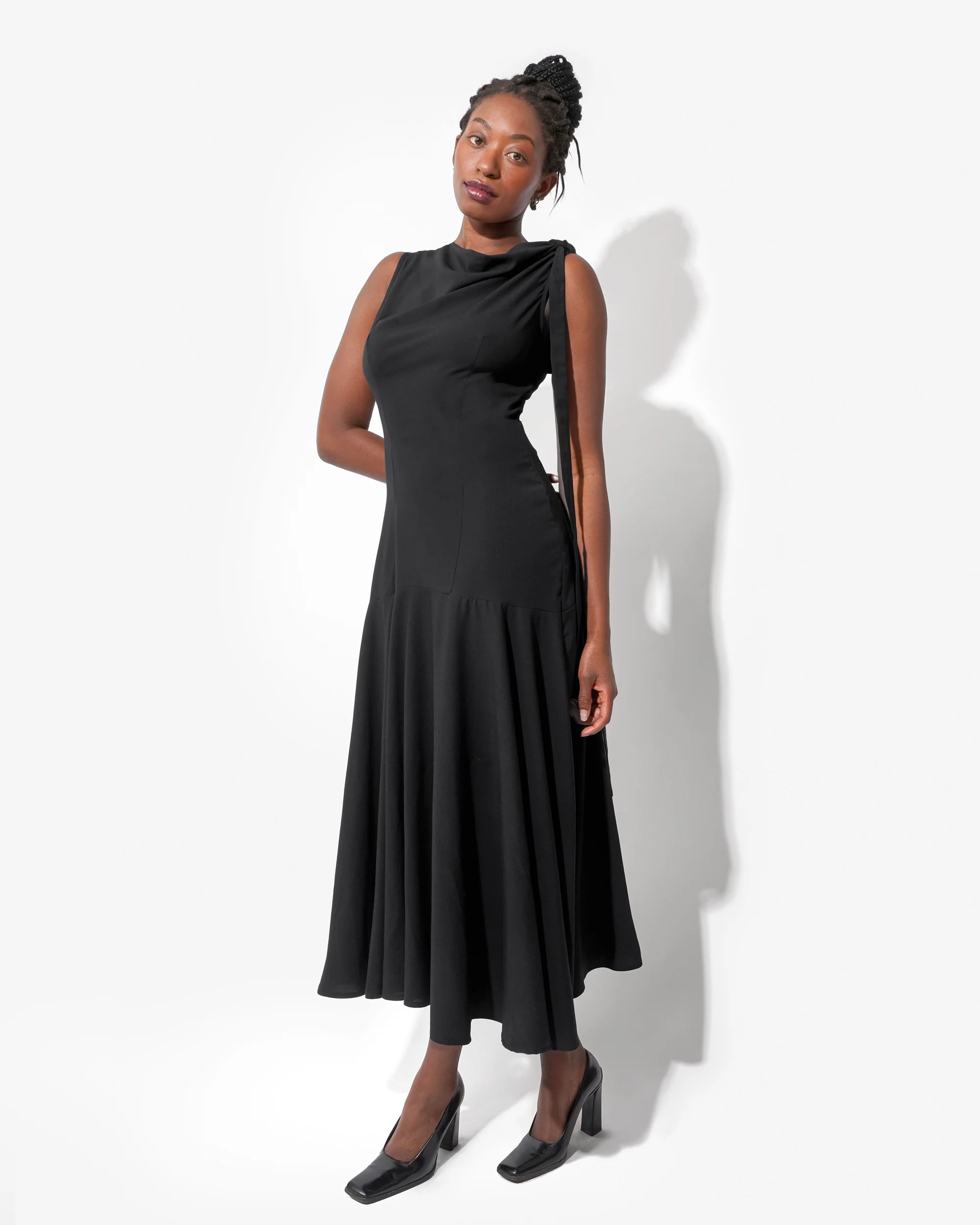 MAYA DRESS IN OBSIDIAN - Image 4