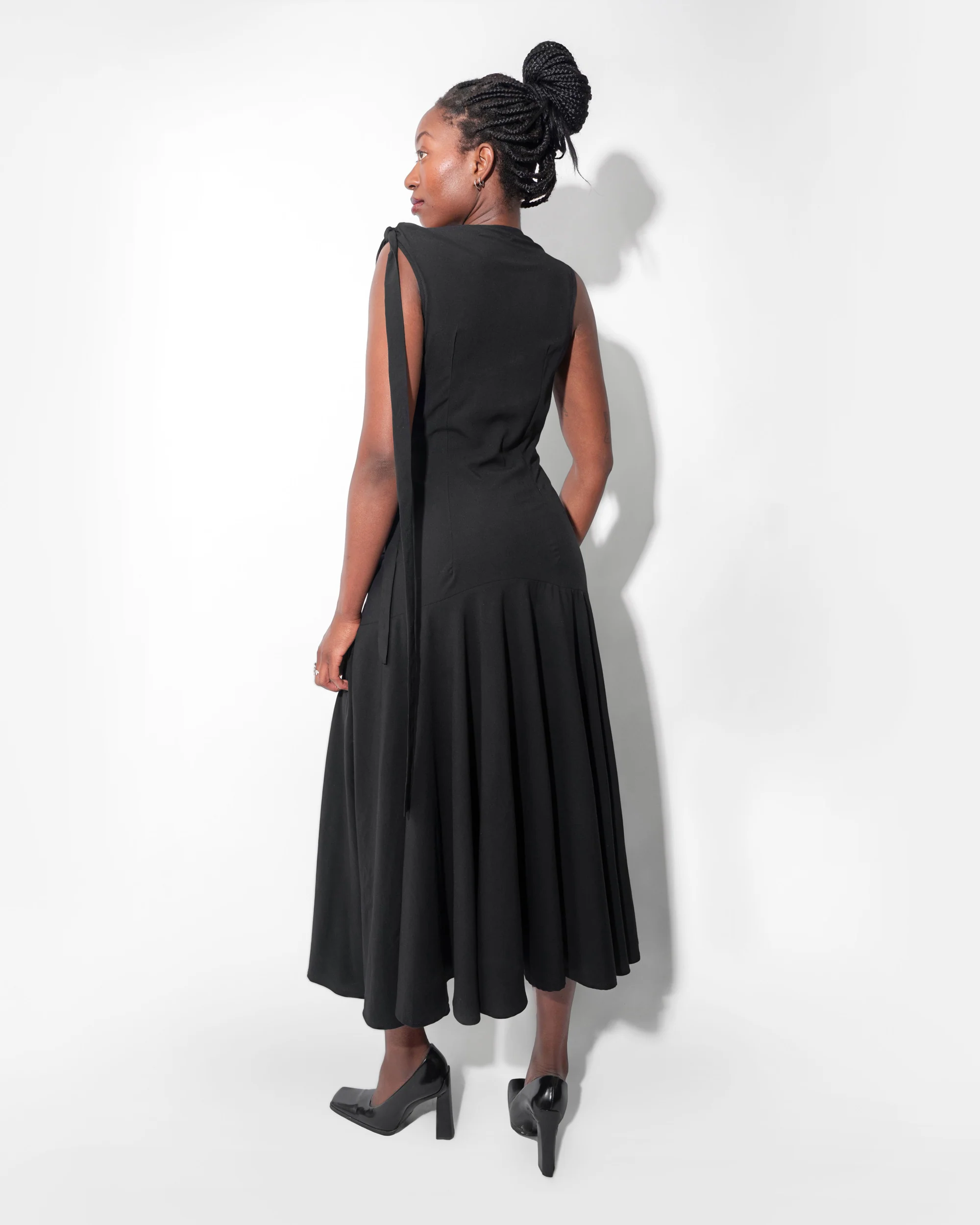 MAYA DRESS IN OBSIDIAN - Image 5