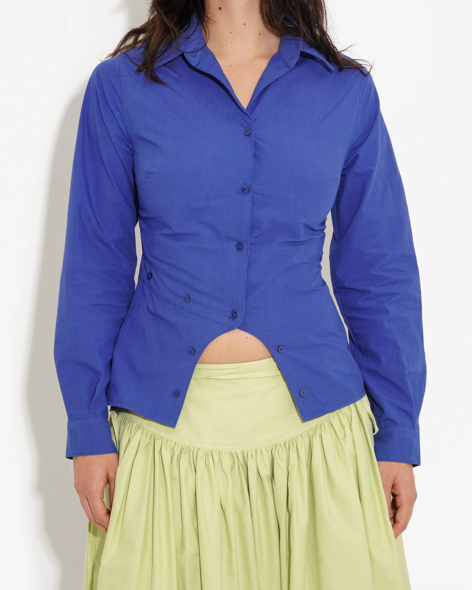 MEANDER BUTTON UP IN LAPIS - Image 5