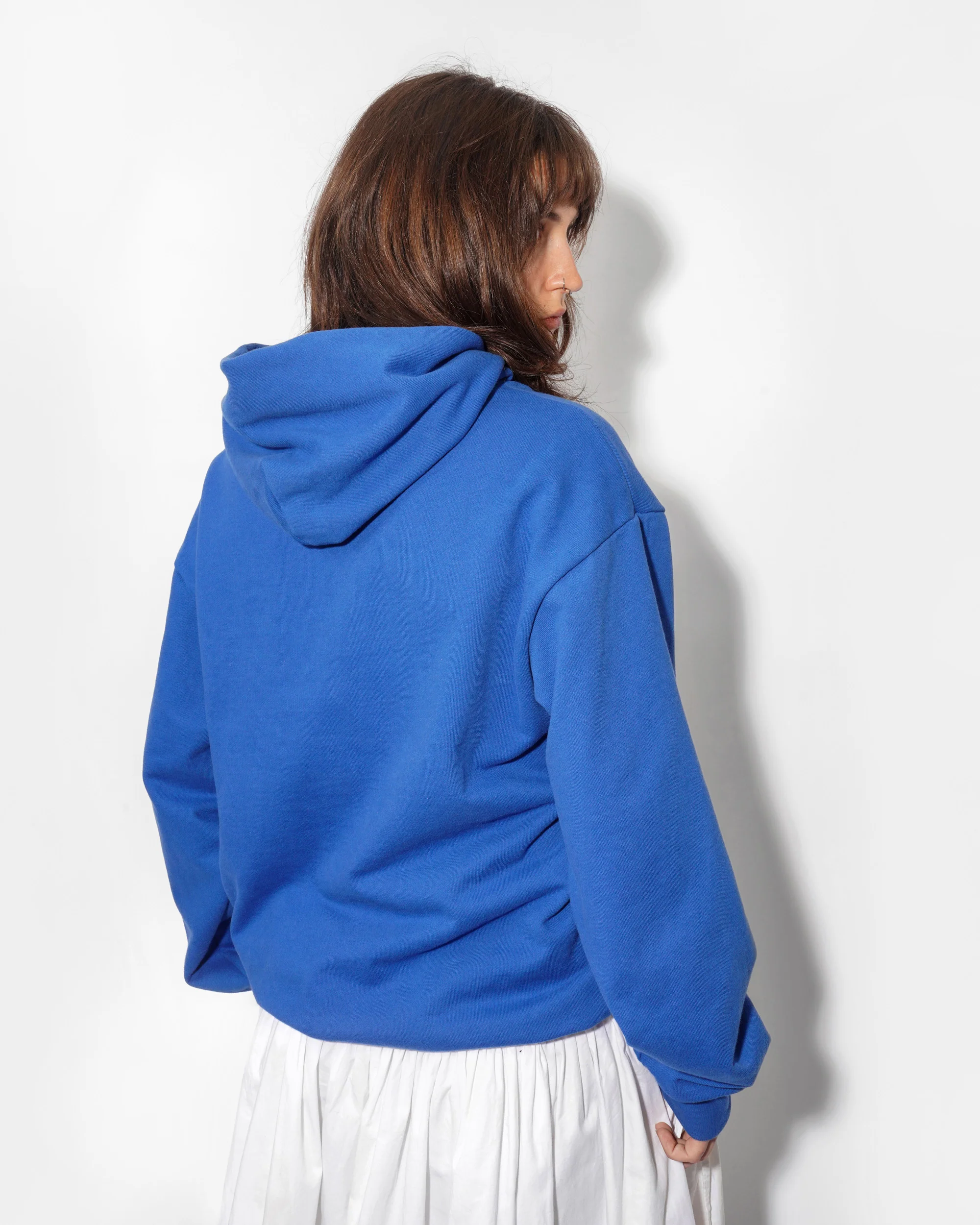 RIPPLE HOODIE IN LAPIS - Image 5
