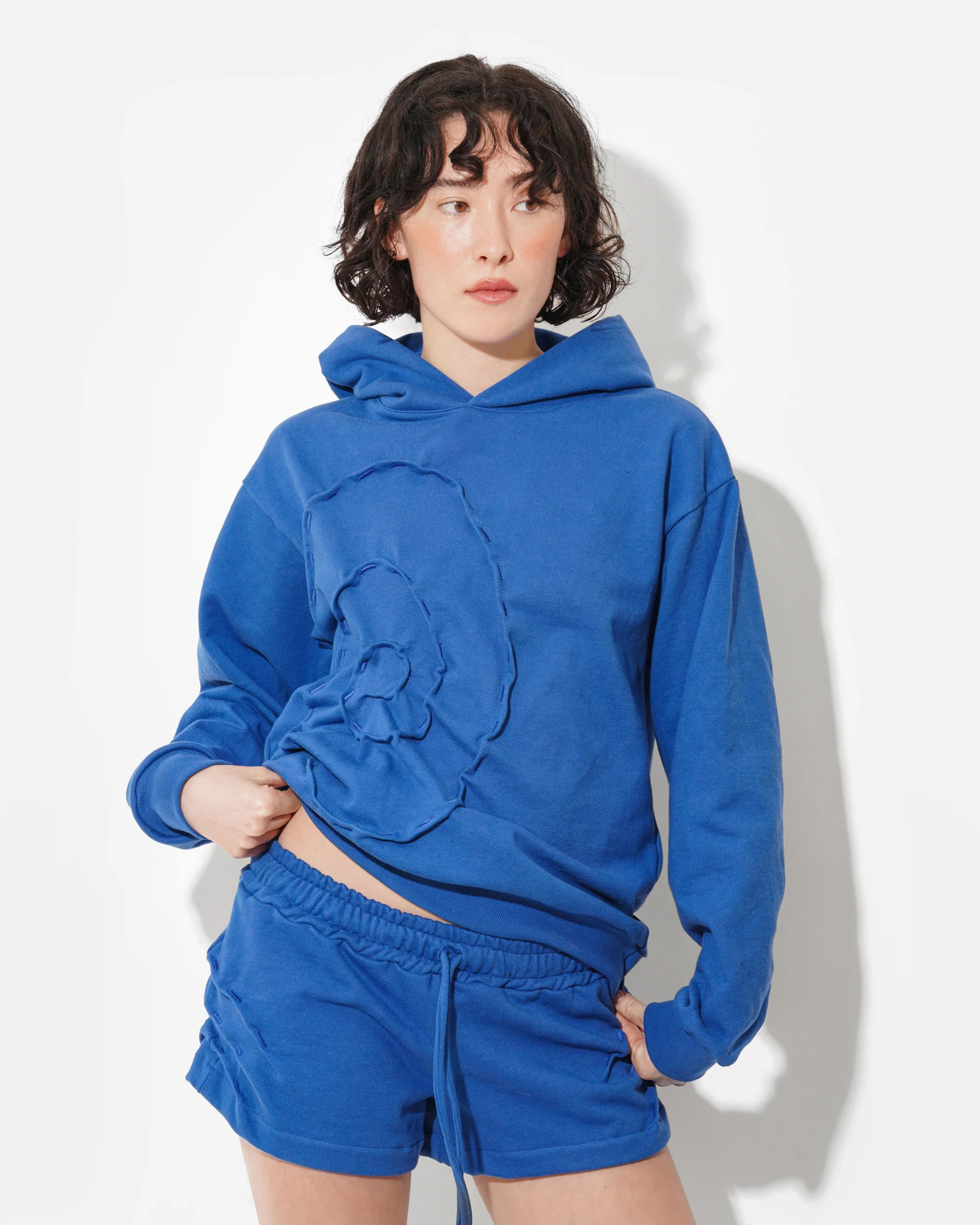 RIPPLE HOODIE IN LAPIS - Image 7